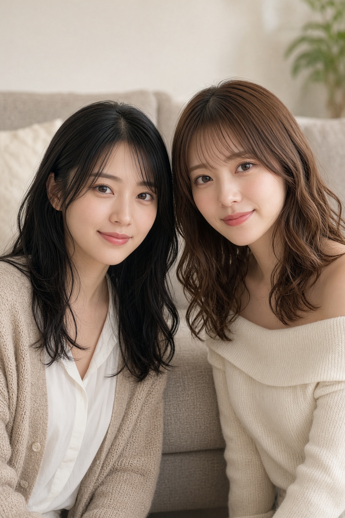 親友の女子二人に誘われて